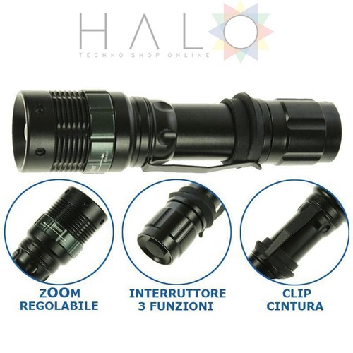 Torcia 18000 lumen tattica - torcia,