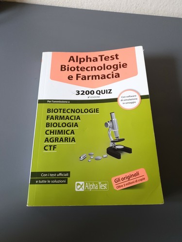 Alpha test biotecnologie - alpha, e