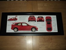 Ford escort cosworth quadro - rs,