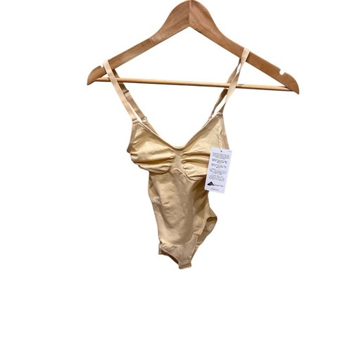 Body crema lycra nuovo con