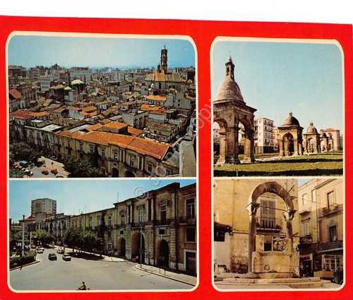 Cartolina foggia varie vedute - cartolina,