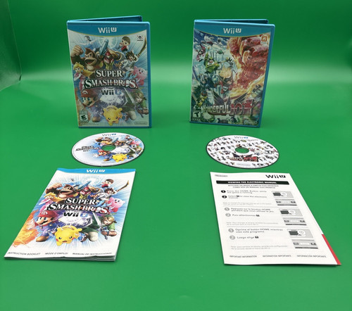 Nintendo wii super smash - wii, u