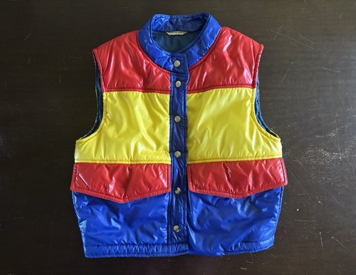 Gilet imbottito tricolore