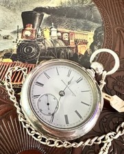 Elgin W.Co. Key Wind Orologio