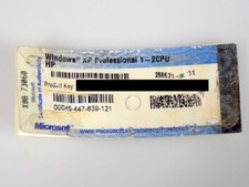 Adesivo chiave licenza HP