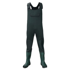 Dirt Boot® verde neoprene trampolitori petto 100% impermeabili pesca grossolana trampolino muck