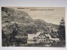 PRATO PIAZZA Platzwiese rifugio Passo Dolomiti Bolzano vecchia cartolina