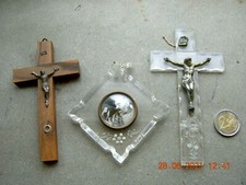 FATHER PIUS + 2 CROSSES -