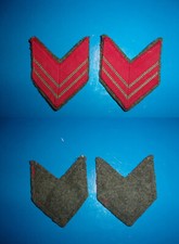 GUARDIA FINANZA Coppia gradi omerali APPUNTATO in panno anni 60 GDF