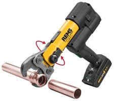 Pressatrice radiale a batteria