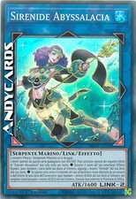 SIRENIDE ABYSSALACIA (Mermail Abyssalacia) • Super R • MP20 IT095 • 1Ed • Yugioh