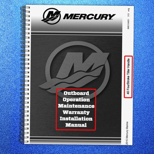 Mercury fourstroke tiller - mercury, 40