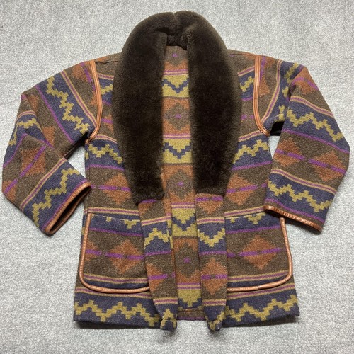 Cappotto anatra blu vintage