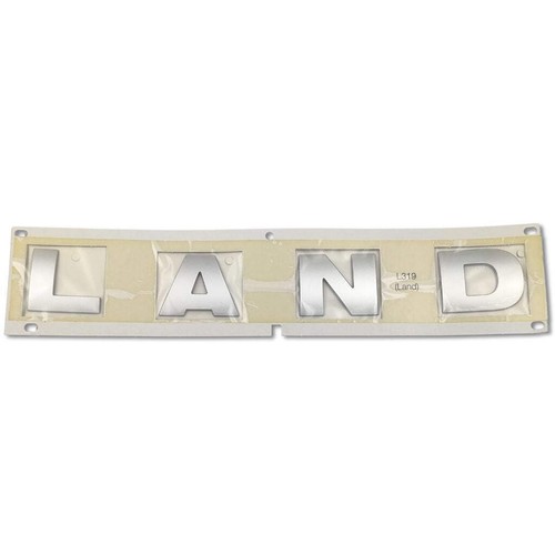 Land rover scritta cofano - land,