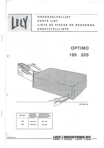 Manuale ricambi lely - manuale,