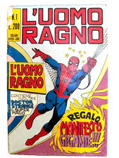 L'UOMO RAGNO #1 Editoriale Corno - prima edizione originale 1970 discreto*