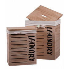 PORTABIANCHERIA LEGNO TESSUTO