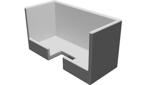 Supporto parete dock - parete,