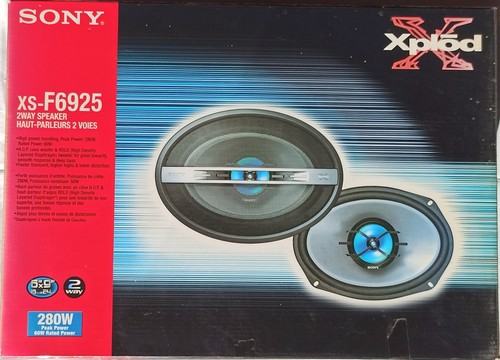 Sony xplod f6925 - xplod, xs-f6925