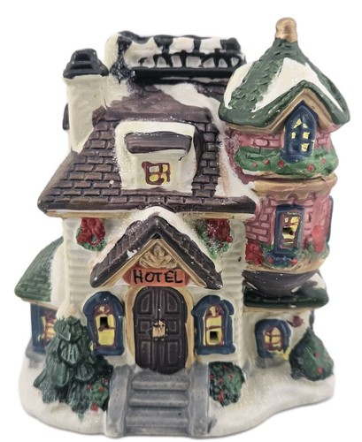 Villaggio natale vintage - natale,