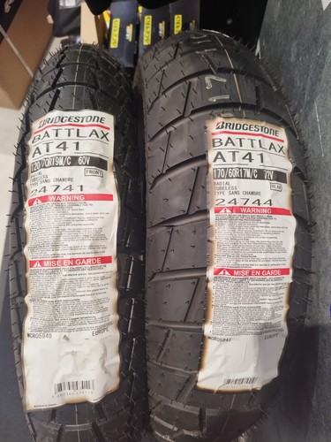 Coppia gomme bridgestone at41 - coppia,