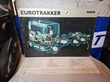 Iveco Eurotrakker Impianto Elettrico Completo, Espositore A Parete Officina