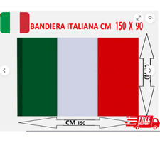 BANDIERA ITALIA 4 MISURE