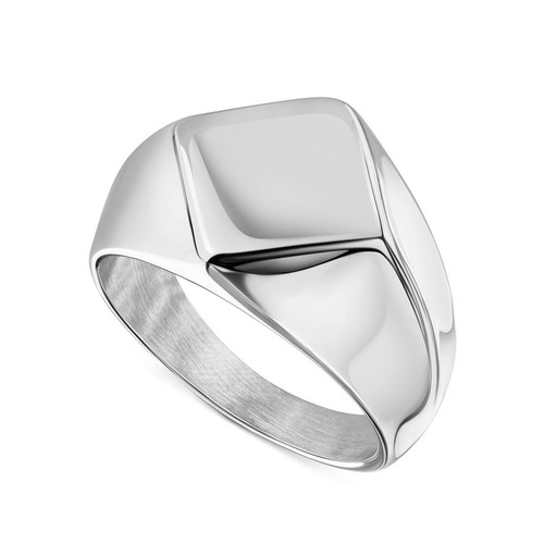 Anello uomo argento acciaio - da,