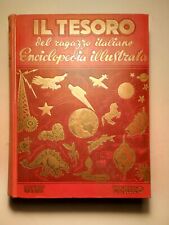 Enciclopedia Illustrata "Il Tesoro" del ragazzo italiano, Utet 1954, 10 voll.