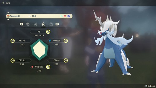 Samurott alfa shiny 6iv fully - samurott,