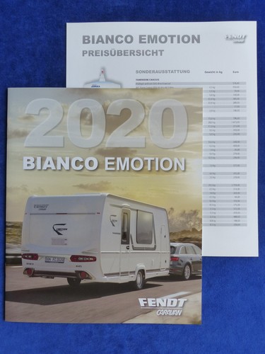 Fendt caravan 2020 bianco - fendt,