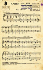 Valzer Kaiser, Johann Strauss