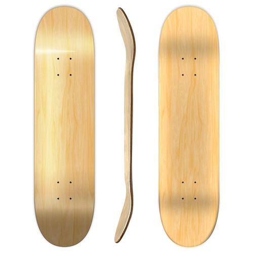 Skateboard deck pro natural - pro,