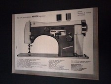 1957 NECCHI SUPERNOVA MACCHINA DA CUCIRE ANNI 50 PUBBLICITA EPOCA  VINTAGE AD
