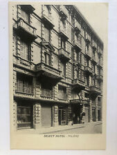Cartolina Pubblicitaria Select Hotel Milano vicino Stazione c5