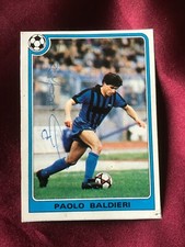Autografo originale PAOLO BALDIERI-AC Pisa Anni 80-Ex-AS Roma/Lecce-IN PERSON