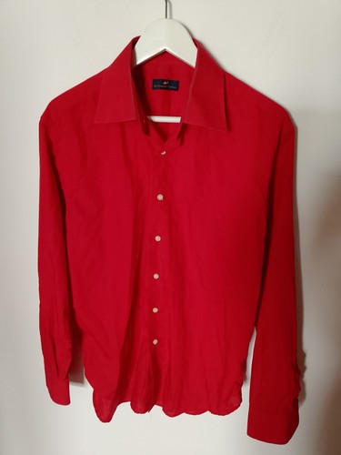 Camicia rossa uomo - camicia,