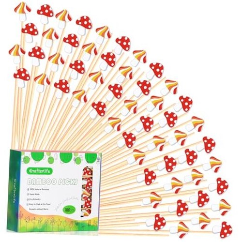100pz cocktail picks fata - picks,