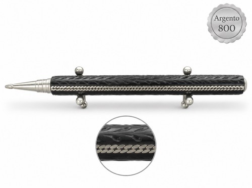 Penna sfera argento 800 - sfera,