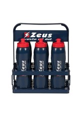 Kit Cestello con 6 Borracce per Zeus Sport Calcio Calcetto Relax Fitness