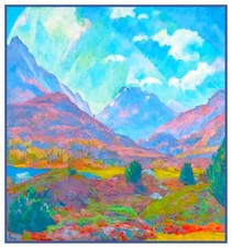 Paesaggio montano italiano di