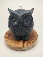 CANDELA GUFO NERO regalo amici