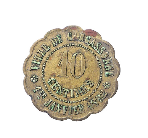 Monnaie jeton de necessite - /,