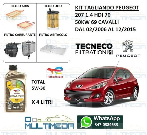 Tagliando filtri olio - filtri, e