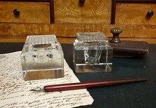 CALAMAI IN CRISTALLO SCRIVANIA