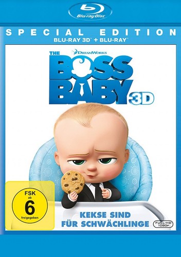 The boss baby blu ray - boss, 3d