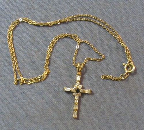 Collana ciondolo croce - collana,