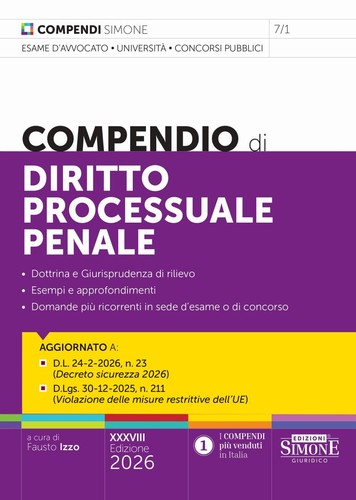 Fausto izzo compendio - compendio, di