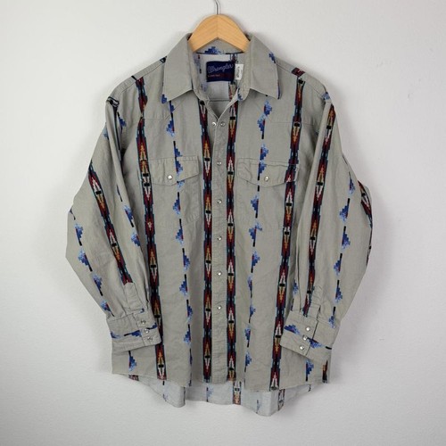 Vintage wrangler pearl snap - vintage,
