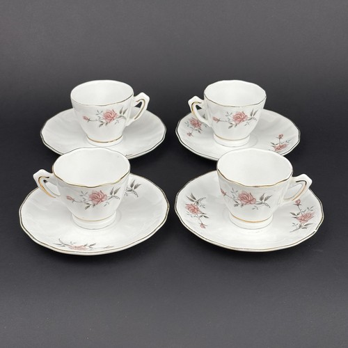 Set tazzine porcellana rose - 4,